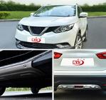 Nissan Qashqai 2014–2021 SLEVA! Přední a zadní lip nástavce V2 (nerez) fotografie 4