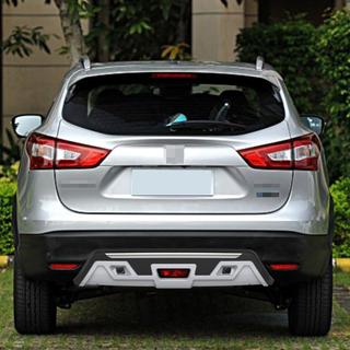 Přední a zadní lip nástavce V3 (plast) Nissan Qashqai 2014–2021 fotografie 4