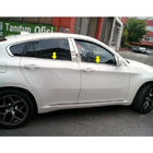 BMW X6 E71 2008–2014 Spodní okenní lišty (4 ks, nerez) fotografie 1