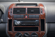 Volkswagen Polo 2001–2009 Dekor palubní desky (2001-2005) Hliník fotografie 1