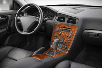 Volvo S60 2000–2009 Kryty palubní desky (2000-2005) Hliník fotografie 1