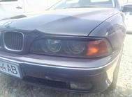 BMW řada 5 E39 1996–2003 Mračítka na světlomety (2 ks, černé) fotografie 3