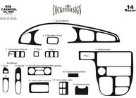 Kia Carnival 2002–2013 Kryty palubní desky fotografie 2