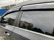 Kia Sportage 2015–2021 Okenní deflektory s chromovou lištou (4 ks, Niken) fotografie 2