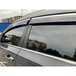 Okenní deflektory s chromovou lištou (4 ks, Niken) fotografie 2