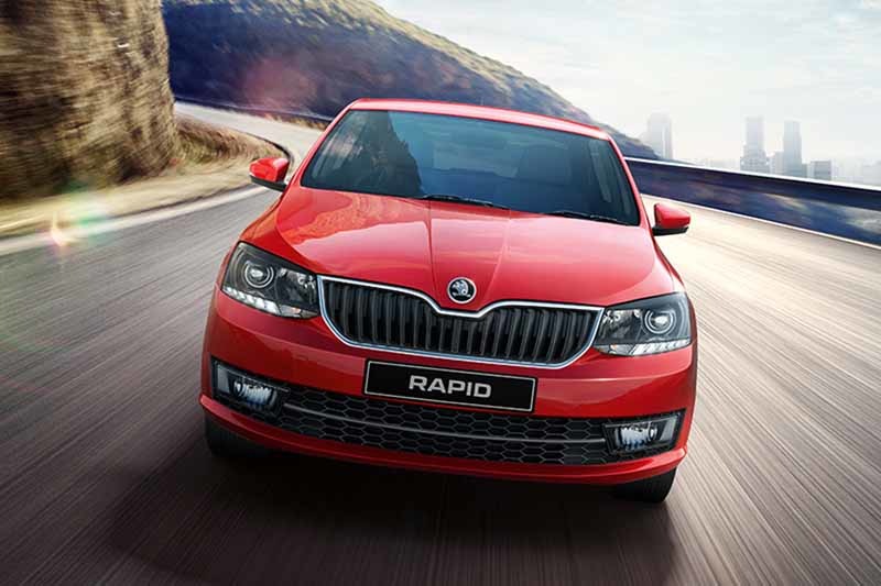Modernizovaná Skoda Rapid pro rok 2017