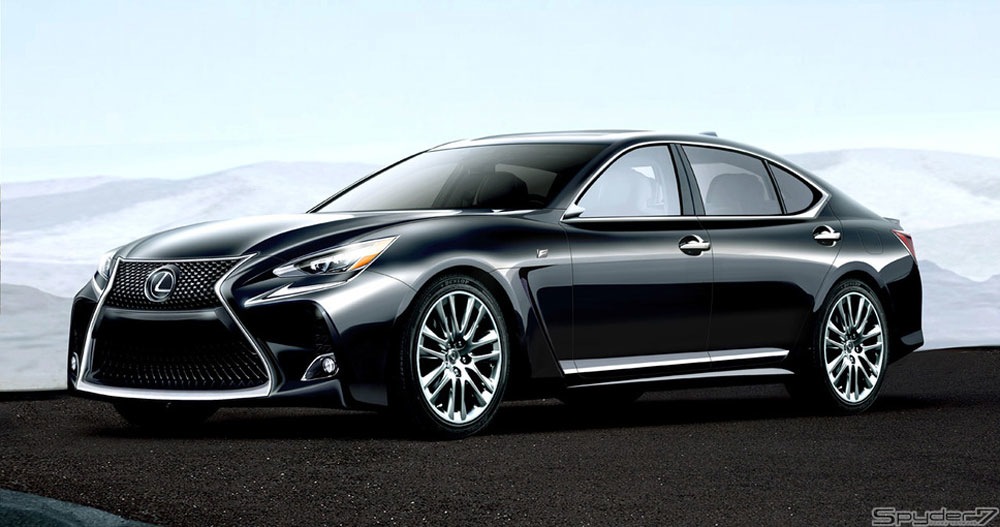 Lexus představí nejvýkonnější sedan LS