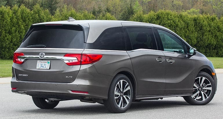 Recenze minivanu Honda Odyssey