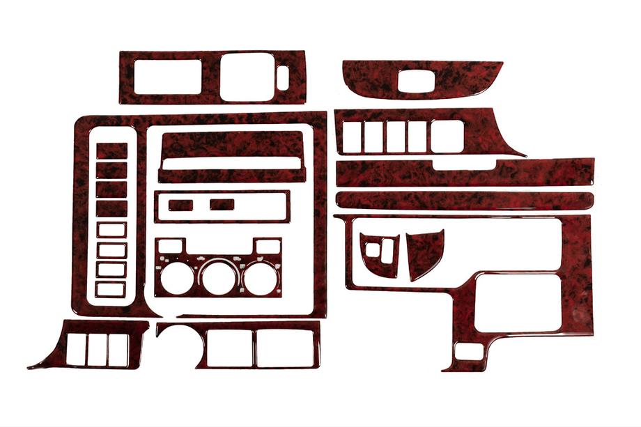 Toyota Land Cruiser 90 Prado 1996–2002 Kryty palubní desky Image