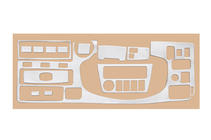 Toyota RAV4 1996–2001 Kryty palubní desky Karbon fotografie 3