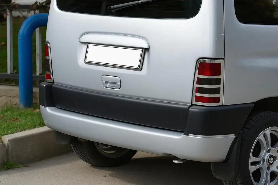 Citroen Berlingo 1996–2008 Nerezové kryty brzdových světel (2 ks) Fotografie 1
