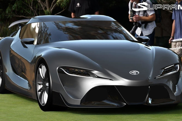 Objevily se renderované snímky nové Toyota Supra