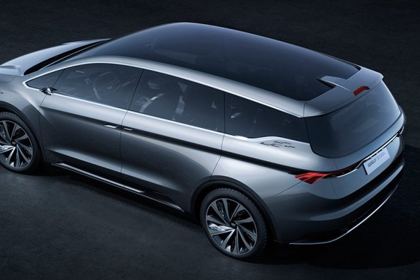 Geely plánuje uvést svůj první minivan