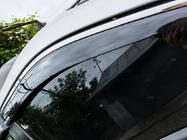 Kia Sportage 2004–2010 Okenní ofuky s chromovanou lištou (4 ks, Niken) fotografie 8