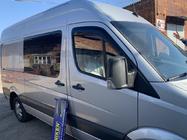 Mercedes Sprinter W906 2006–2018 Okenní deflektory lepené (2 ks, Niken) fotografie 6