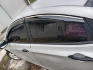 Hyundai Accent 2011–2017 Ofuky oken s chromovou lištou SD (4 ks, Niken) fotografie 3