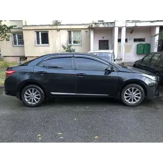 Okenní ofuky s chromovanou lištou (4 ks, Niken) fotografie 1
