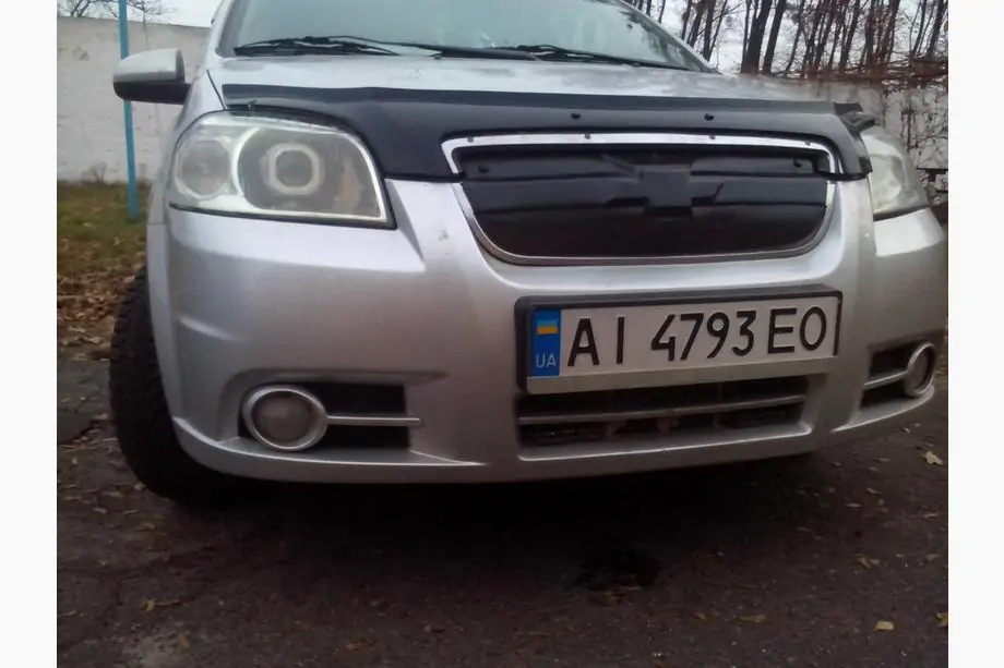 Chevrolet Aveo T250 2005–2011 Zimní clona chladiče Fotografie 2