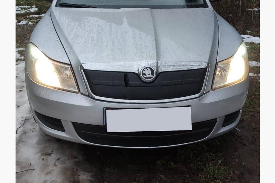 Skoda Octavia II A5 2010–2013 Zimní kryt masky chladiče (horní) Image