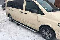 Mercedes Vito/V-class W447 2014– Boční nášlapy Fullmond (2 ks, hliník) fotografie 5