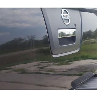 Nerezový kryt kliky víka kufru fotografie 2