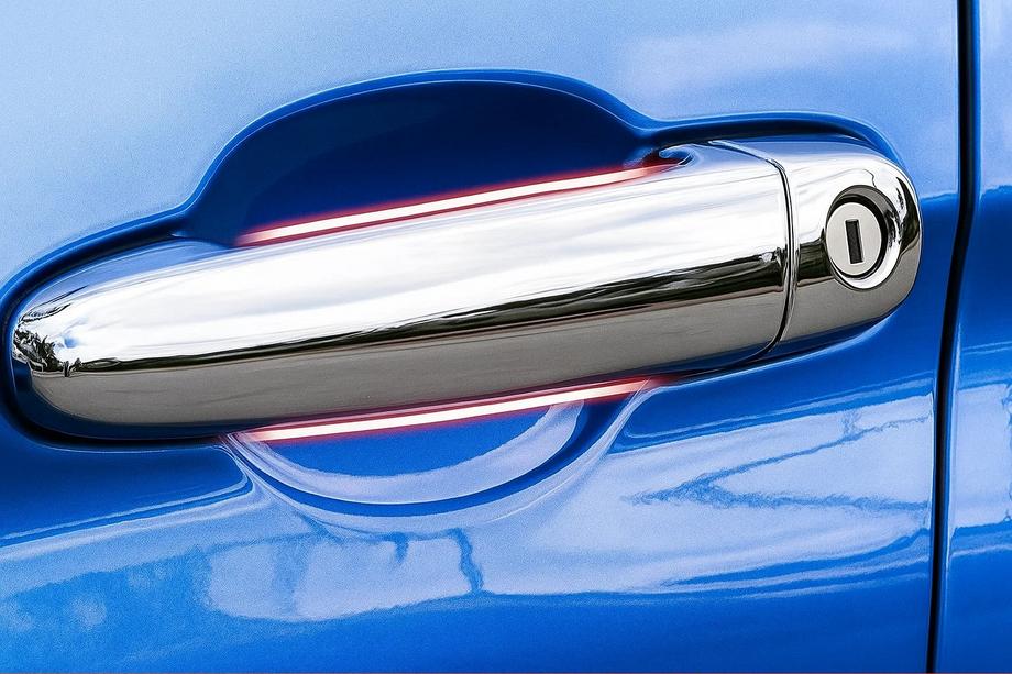 BMW řada 5 E60/E61 2003–2010 Chromové kryty klik dveří (4 ks, nerez) Image