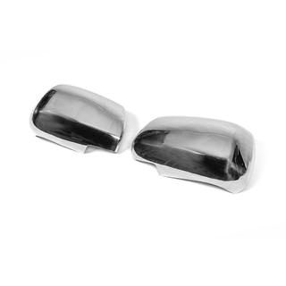 Nerezové kryty zpětných zrcátek (2 ks) Toyota Hilux 2006–2015 fotografie 3