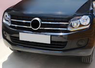 Volkswagen Amarok 2010–2022 Chromové lišty na masku 2010-2016 (úzké proužky, 4 ks, nerez) Carmos - turecká ocel fotografie 2