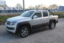 Volkswagen Amarok 2010–2022 Ochranné lišty dveří OmsaLine (6 ks, ABS) fotografie 6