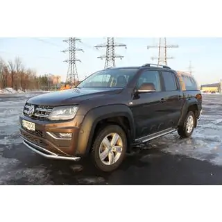 Ochranné lišty dveří OmsaLine (6 ks, ABS) Volkswagen Amarok 2010–2022 fotografie 3