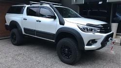 Toyota Hilux 2015– Rozšíření blatníků (2015-2020, ABS, šroubované) fotografie 8