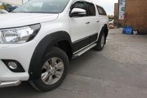 Toyota Hilux 2015– Rozšíření blatníků (2015-2020, ABS, šroubované) fotografie 11
