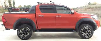 Toyota Hilux 2015– Rozšíření blatníků (2015-2020, ABS, šroubované) fotografie 12