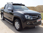 Volkswagen Amarok 2010–2022 Deflektor čelního skla (Meliset) fotografie 3