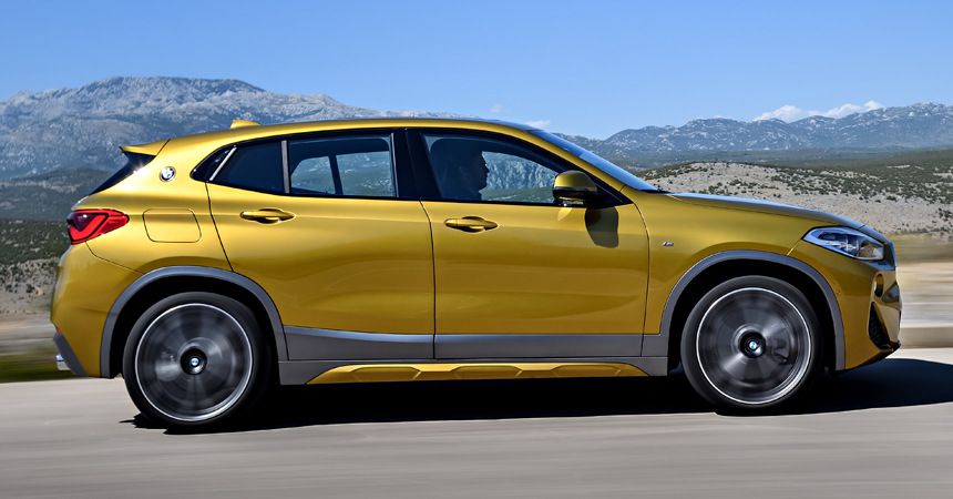 Seznámení s novým městským crossoverem BMW X2