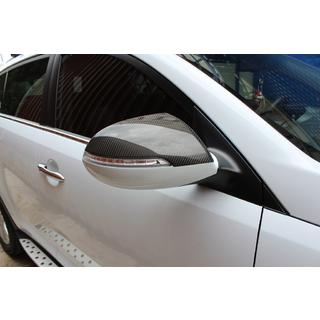 Kryty zrcátek (2 ks, karbon) Kia Sportage 2010–2015 fotografie 2