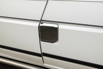 Volkswagen T4 Caravelle/Multivan 1990–2003 Kryt víčka palivové nádrže (OmsaLine, nerez) fotografie 1