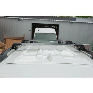 Střešní příčníky na podélníky bez zámku Flybar V1 (2 ks) Kia Sportage 2004–2010 fotografie 3