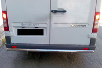 Mercedes Sprinter W901/902/903/904/905 1995–2006 Zadní ochranný oblouk AK002 (nerez) fotografie 1