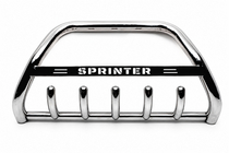 Mercedes Sprinter W901/902/903/904/905 1995–2006 Přední ochranný rám WT004 (nerez) fotografie 3
