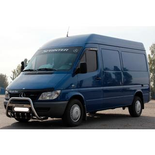 Přední ochranný rám WT004 (nerez) Mercedes Sprinter W901/902/903/904/905 1995–2006 fotografie 2