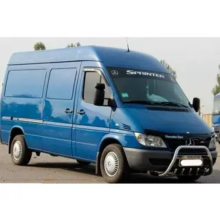 Přední ochranný rám WT004 (nerez) Mercedes Sprinter W901/902/903/904/905 1995–2006 fotografie 4
