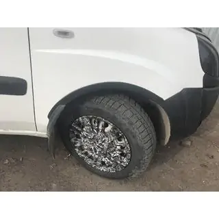 Lemy blatníků (4 ks, černé) Fiat Doblo I 2005–2010 fotografie 2