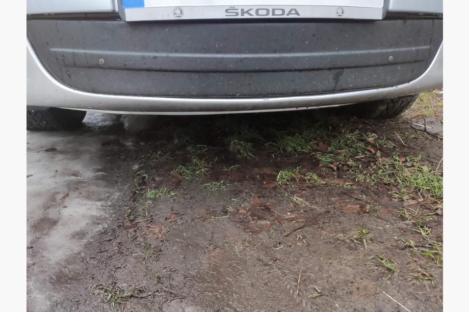 Skoda Octavia II A5 2010–2013 Zimní clona do spodní mřížky chladiče Image
