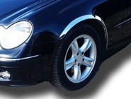 Mercedes CLK W208 1997–2002 Nerezové lišty na lemy blatníků (4 ks) fotografie 9