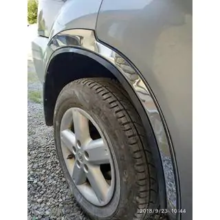 Nerezové lišty na lemy blatníků (4 ks) fotografie 4