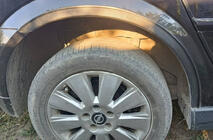 Opel Vectra C 2002–2008 Lemy blatníků SD (4 ks, černé) fotografie 1