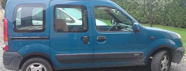 Renault Kangoo 1998–2008 Lemy blatníků (4 ks, černé) Plast fotografie 3