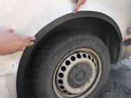 Volkswagen T5 Transporter 2003–2010 Plastové lemy blatníků (6 ks, černé) Černá nerezová ocel fotografie 7