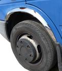 Volkswagen LT 1995–2006 Nerezové lišty na lemy blatníků (4 ks) fotografie 3